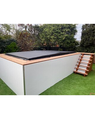 Skoy Minipool cover donker blauw max 500x250