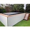 Minipool cover donker grijs max 500x250