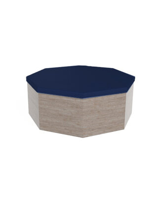 Skoy Spacover achthoekig donker blauw