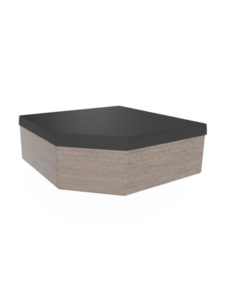 Skoy Spacover 1 schuine hoek A zwart