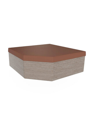 Skoy Spacover 1 schuine hoek A bruin