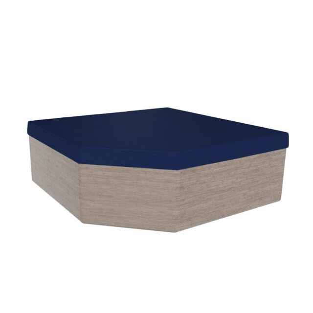 Skoy Spacover 1 schuine hoek A donker blauw