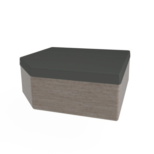 Skoy Spacover 1 schuine hoek B donker grijs