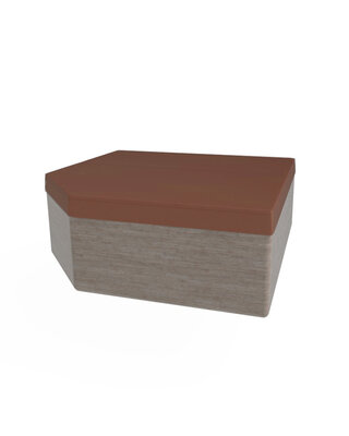 Skoy Spacover 1 schuine hoek B bruin