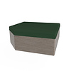 Spacover 1 schuine hoek B groen