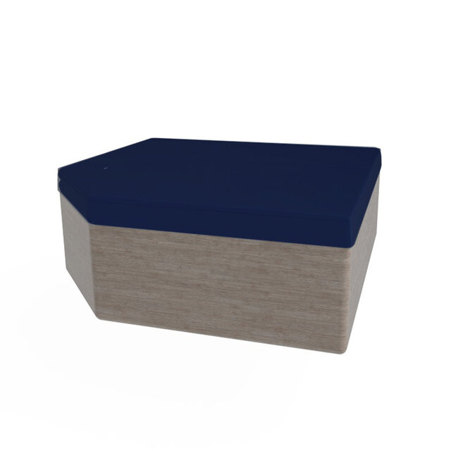 Skoy Spacover 1 schuine hoek B donker blauw