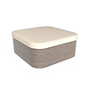 Spacover vierkant met afgeronde hoek off white