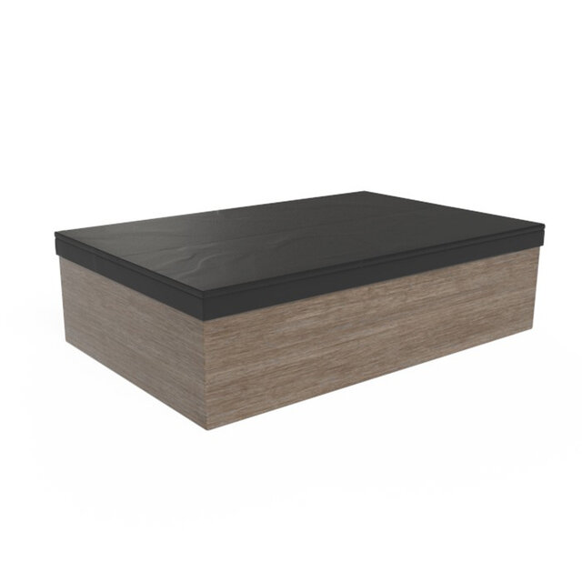 Skoy Spacover rechthoek zwart