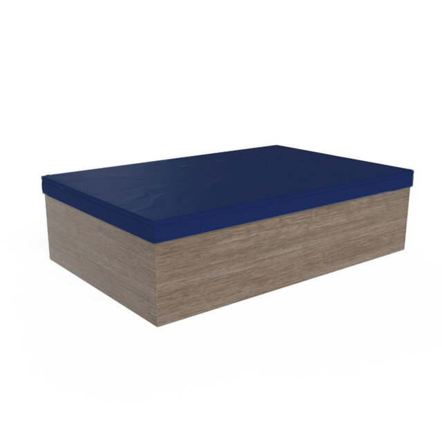 Skoy Spacover rechthoek blauw