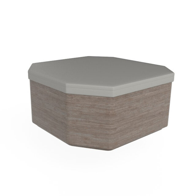 Skoy Spacover 4 schuine hoeken grijs