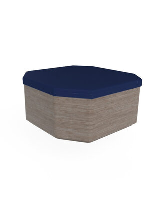 Skoy Spacover 4 schuine hoeken donker blauw