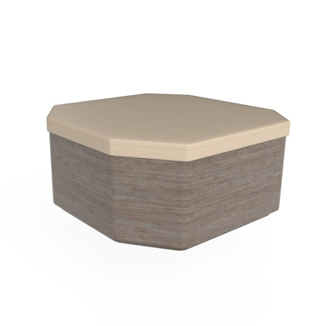 Skoy Spacover 4 schuine hoeken créme