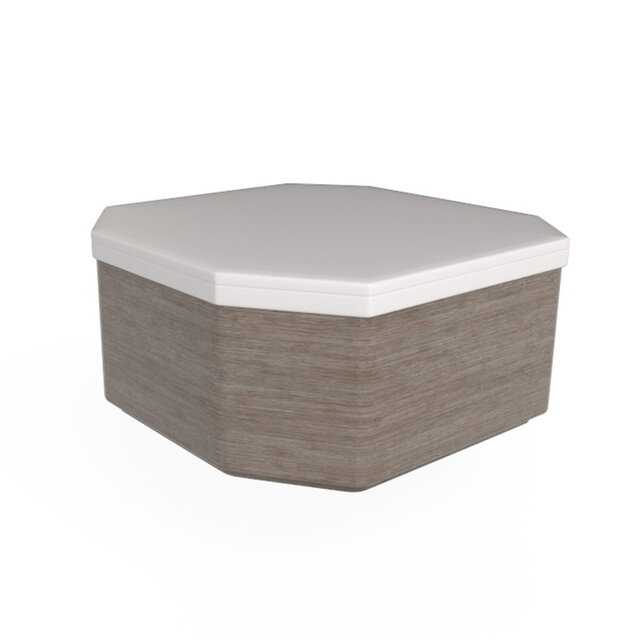 Skoy Spacover 4 schuine hoeken wit