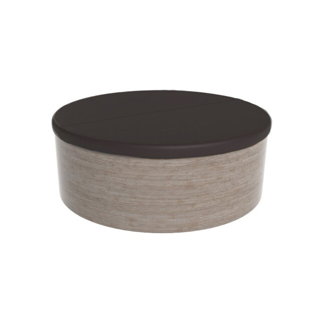 Skoy Spacover rond donker bruin