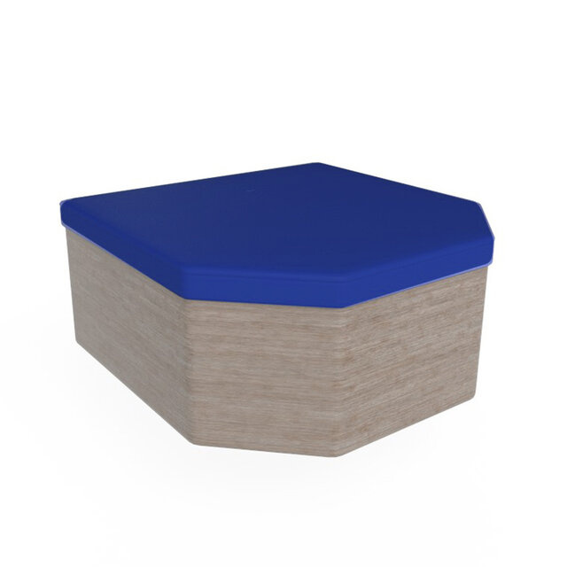 Skoy Spacover 2 schuine hoeken B blauw