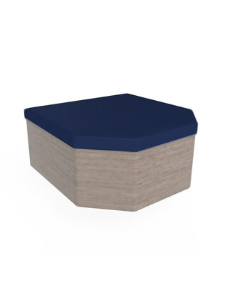 Skoy Spacover 2 schuine hoeken B donker blauw