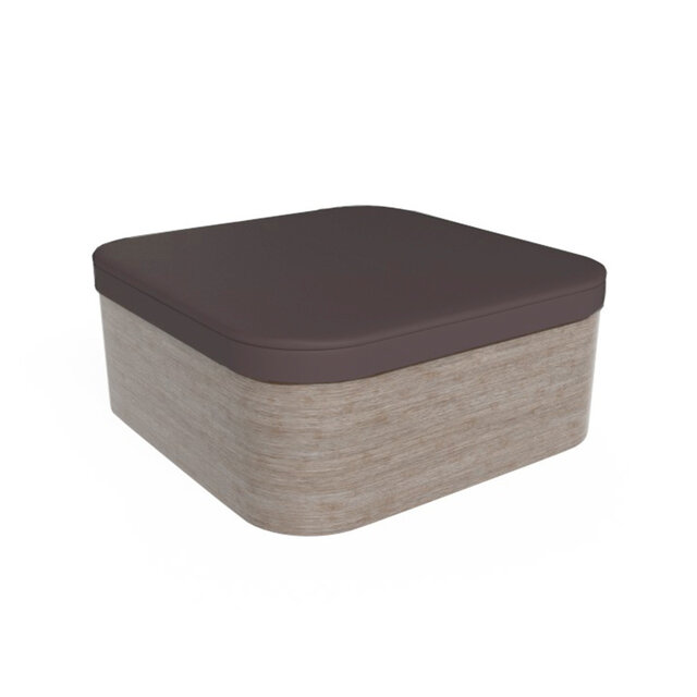 Skoy Cover donker bruin geschikt voor een Silverspa 6XL