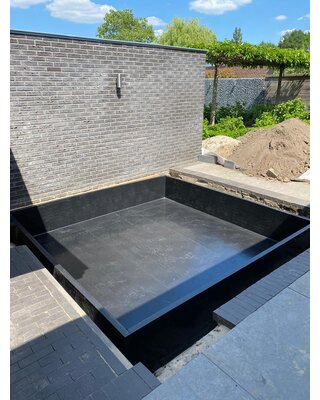 Skoy Kunststof spa inbouwbak 250x290x65