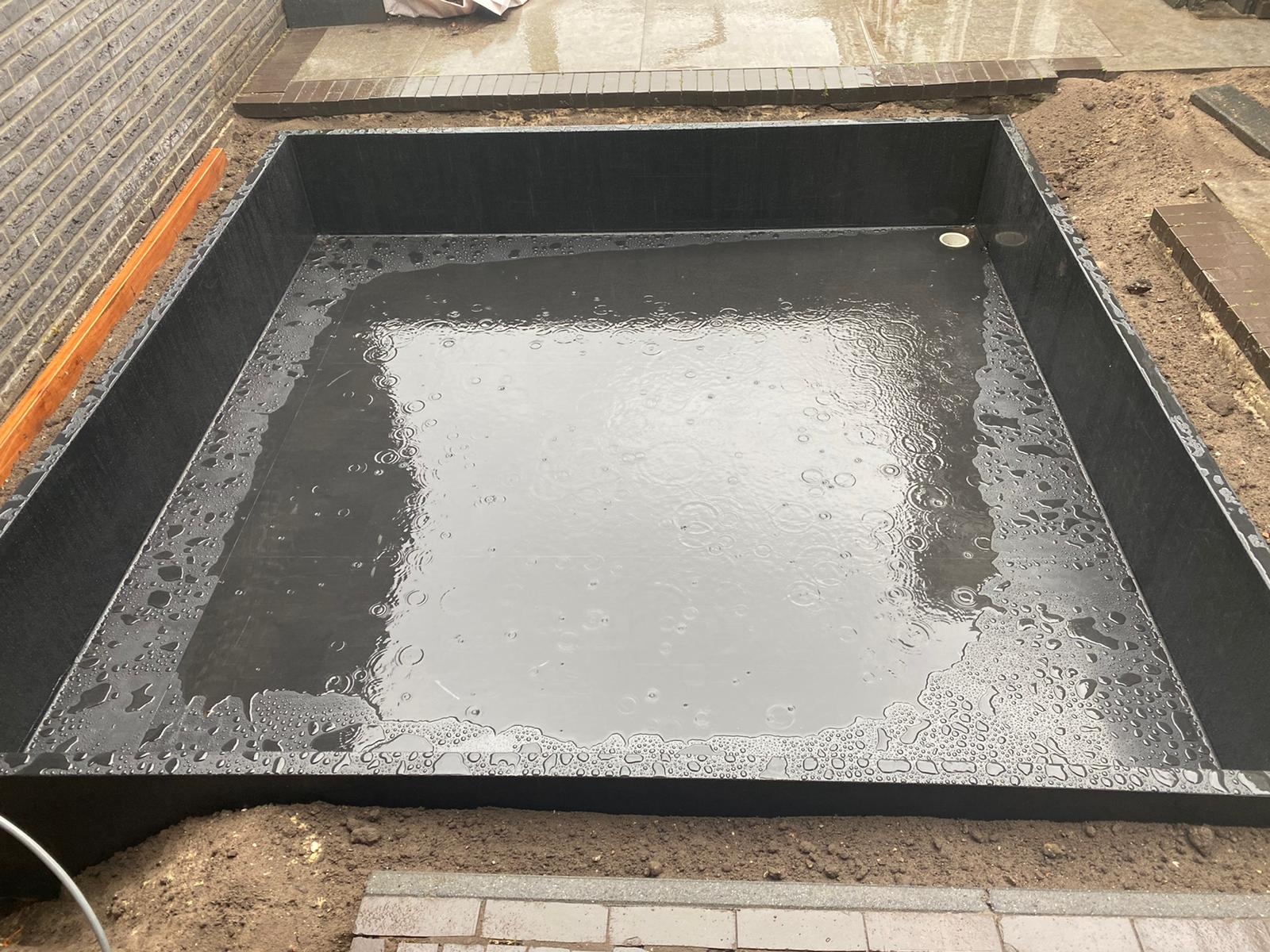 Skoy Kunststof inbouwbak 230x270x45 voor spa of jacuzzi