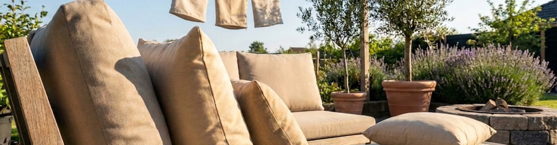 Je tuin weer klaar voor de lente? Vergeet je tuinkussens niet