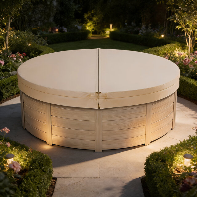 Skoy Spacover rond off white