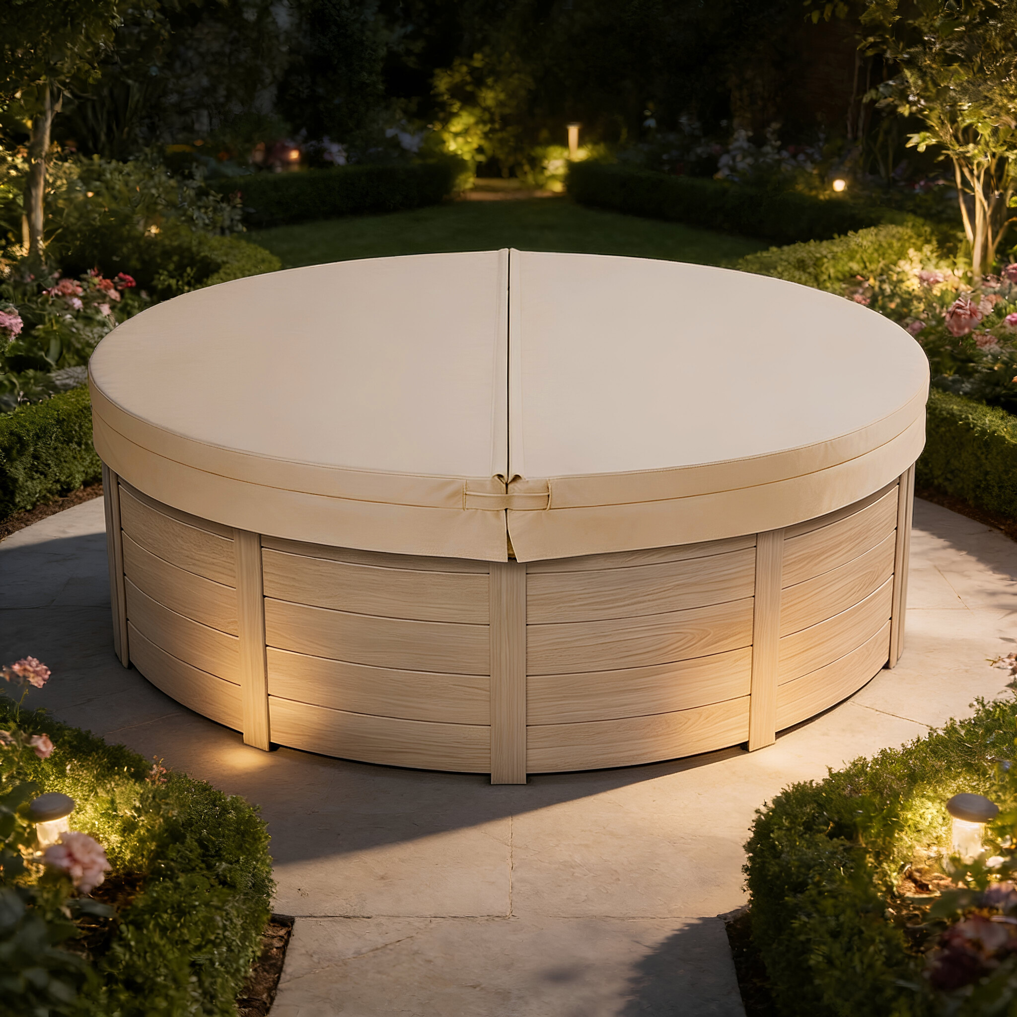 Skoy Spacover rond off white