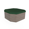 Spacover 4 schuine hoeken
