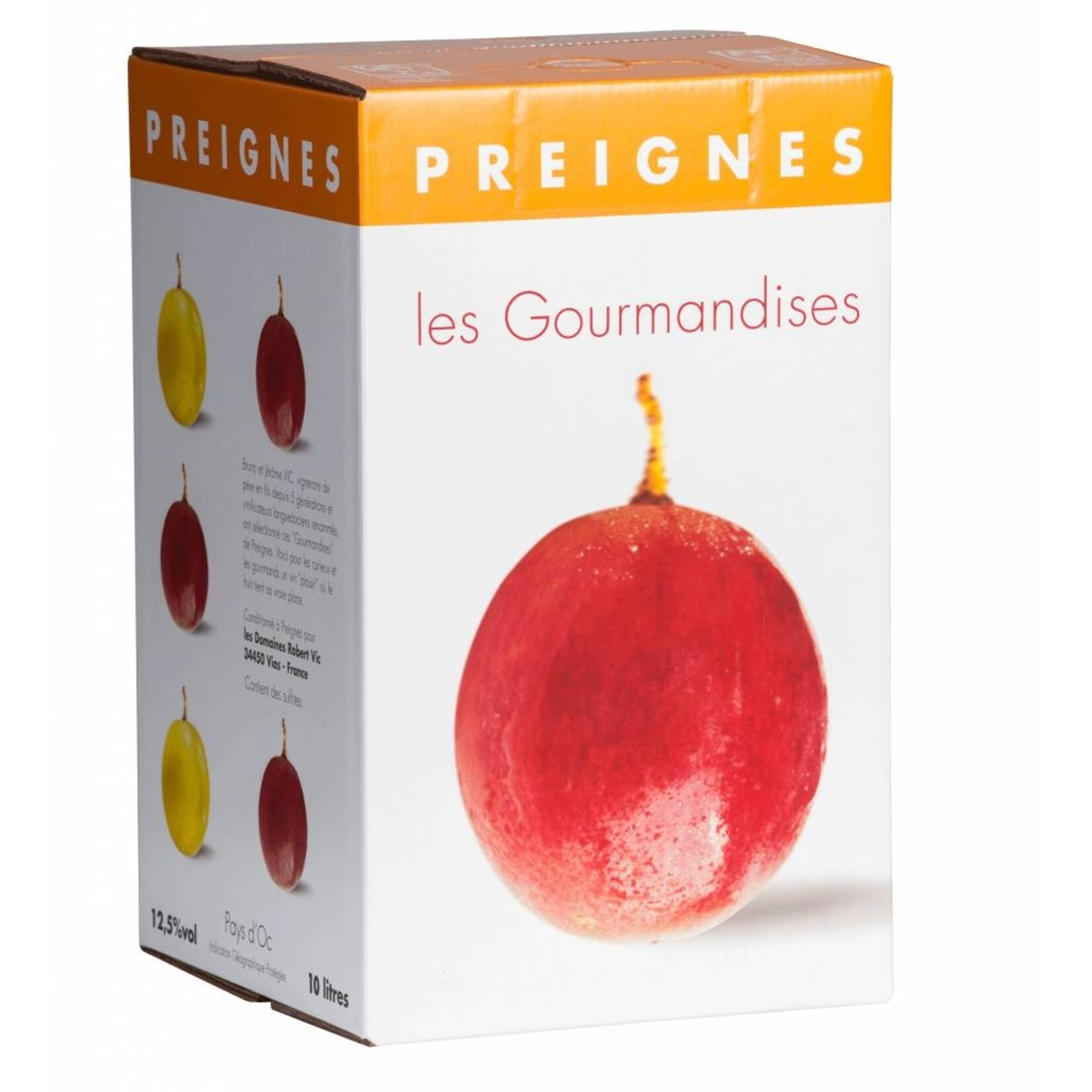 Domaine Preignes Le Vieux Les Gourmandises Selection Blanc 10 liter