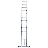 Échelle télescopique professionnelle TM - Aluminium - Longueur maximale déployée de 4,10 m, Soft Close