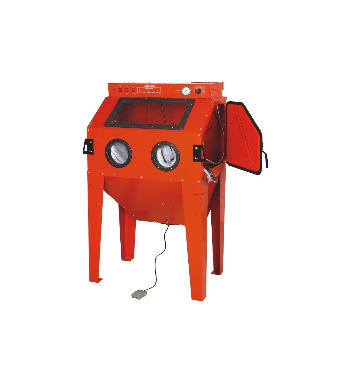 TM SBC 350 Cabine de Sablage avec Extraction - NOIR MAT