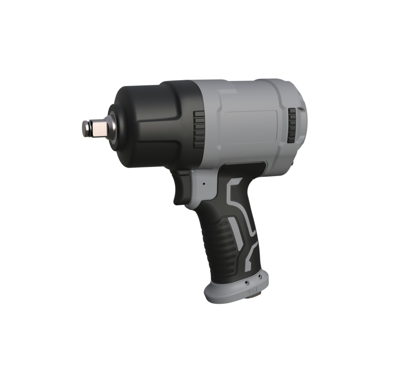 TM Clé à chocs professionnelle 1/2", Marteau-piqueur pneumatique 1320 Nm