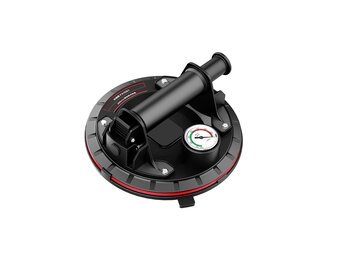 Ventouse professionnelle TM / Transporteur de verre / Ventouse à carreaux de 200 mm avec pompe à vide - Capacité de charge de 130 kg