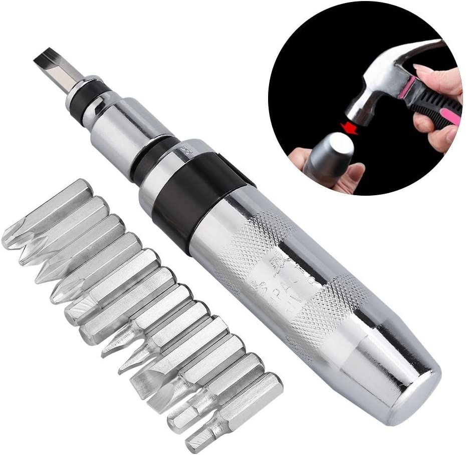 Ensemble de 14 tournevis à chocs TM