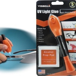 Visbella colle UV, également connue sous le nom de colle à prise rapide en 5 secondes.