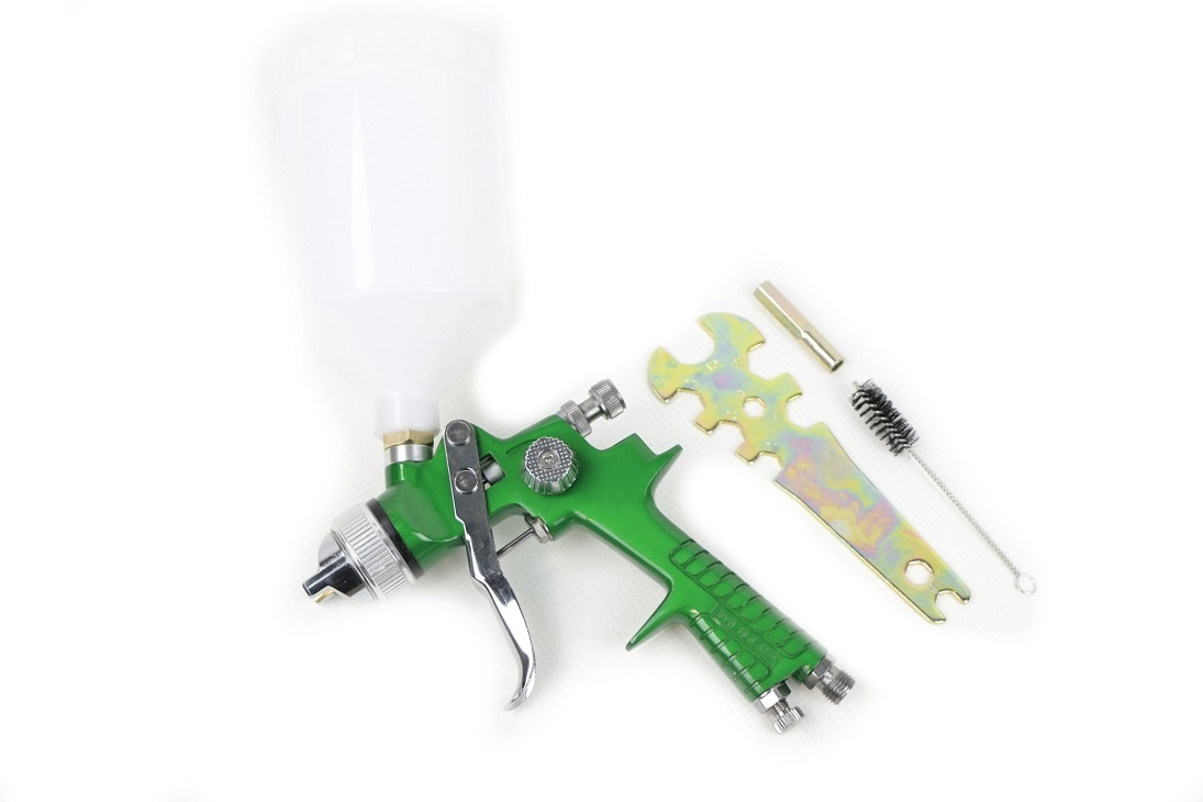 Pistolet à peinture HVLP TM Profi avec godet de 600 ml