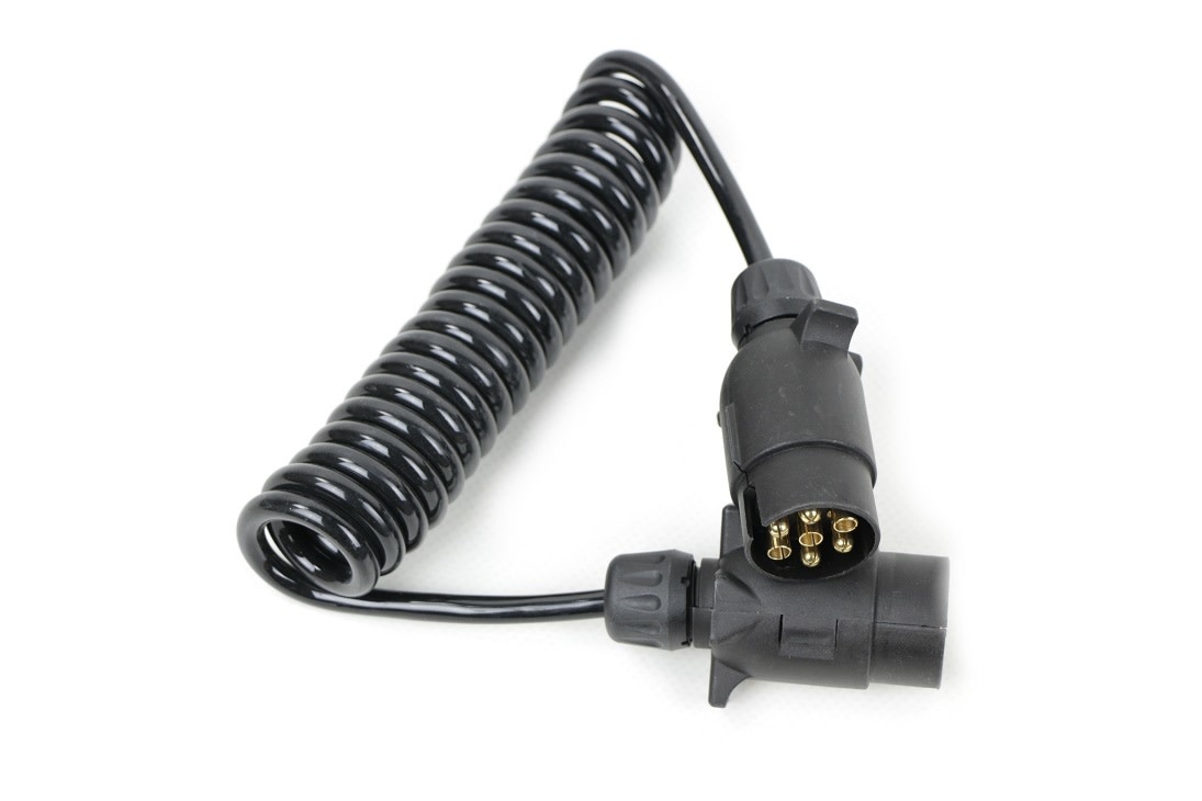 TM Câble de connexion de 2,5 mètres avec fiche pour remorque à 7 broches.