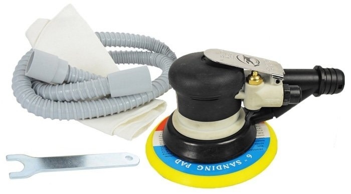 TM Ponceuse Excentrique Pneumatique à Vide de 150 mm