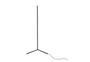 TM Lampe de Sol LED Moderne RGB - Lampe LED - Lampe d'Angle - Lampe Intelligente RGB - Noir