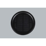 TM Lampe Extérieure sur Pied LED - Luminaire Solaire IP65 Noir