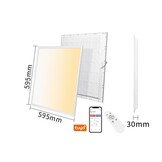 TM Éclairage LED Panneau 60 x 60 Lumen Standard Smart RGBCW 36W
