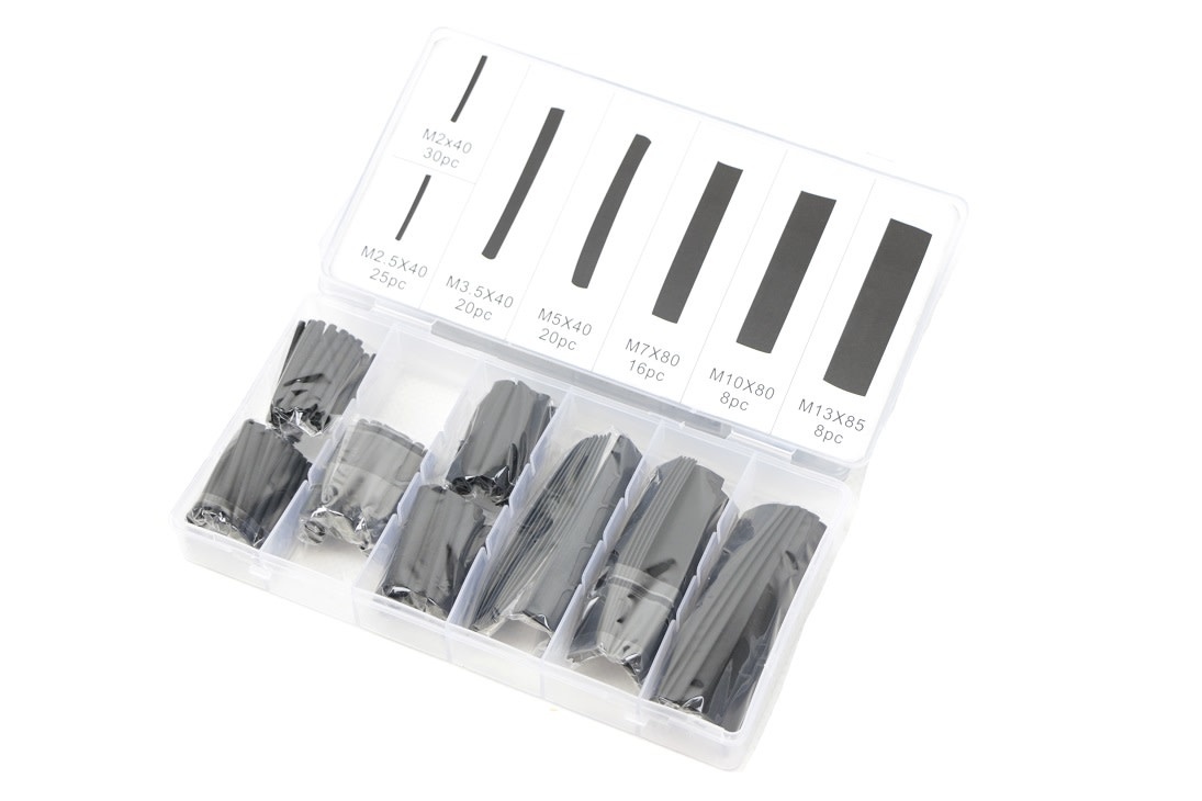 TM Assortiment de 127 Gaines Thermorétractables