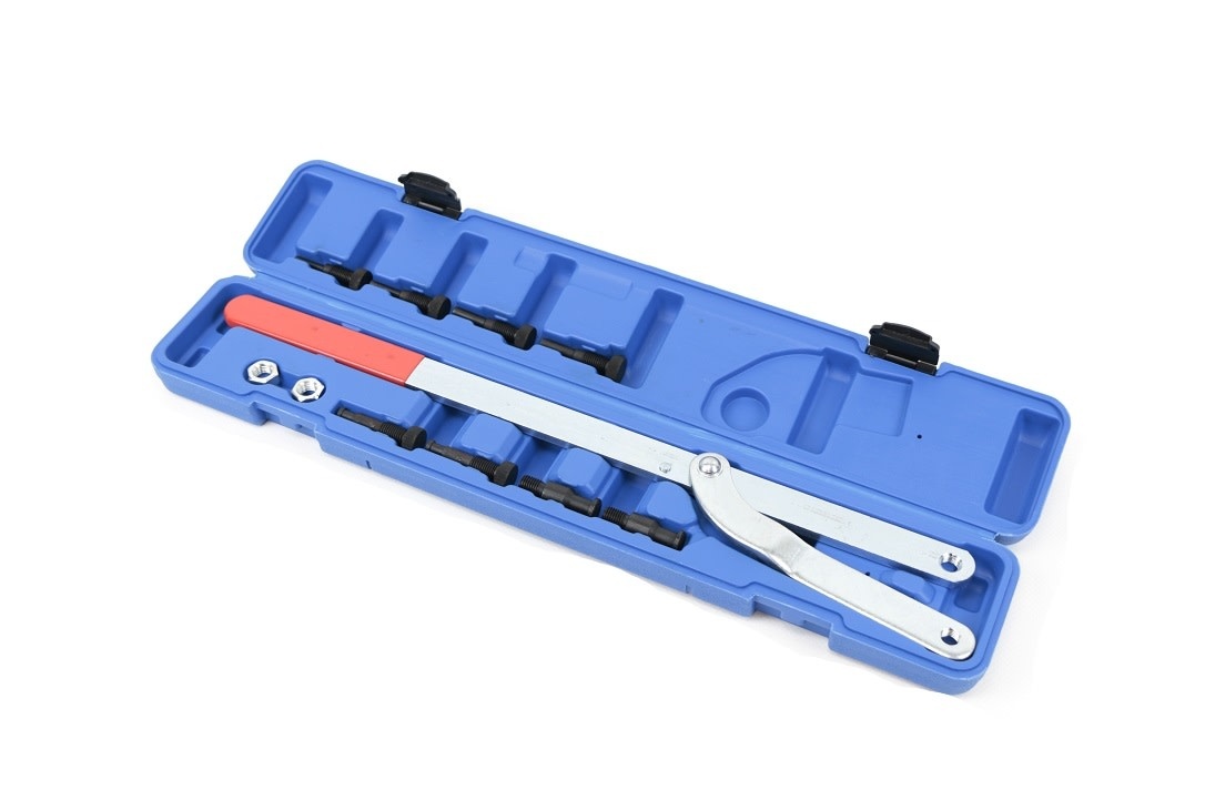 TM Ensemble de blocage de courroies en V, de poulies et de courroies multiples de 11 pièces