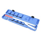 TM Ensemble de blocage de courroies en V, de poulies et de courroies multiples de 11 pièces