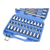 Ensemble de douilles Torx 1/2" TM Profi 32 pièces