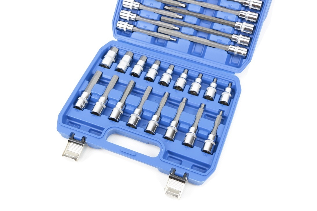 Ensemble de douilles hexagonales 1/2" TM Profi 30 pièces