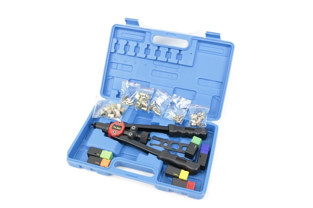 Pince à rivets aveugles professionnelle TM avec écrous à rivets aveugles