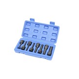 Jeu de 8 douilles à chocs Torx longues TM avec prise 1/2"