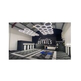 TM Led nid d abeille , Hexagon Lighting , Eclairage hexagonale , Eclairage led nid d abeille 241 x 478 cm