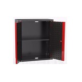 OUTLET Armoire modulaire suspendue pour outils avec portes NOIR / Rouge