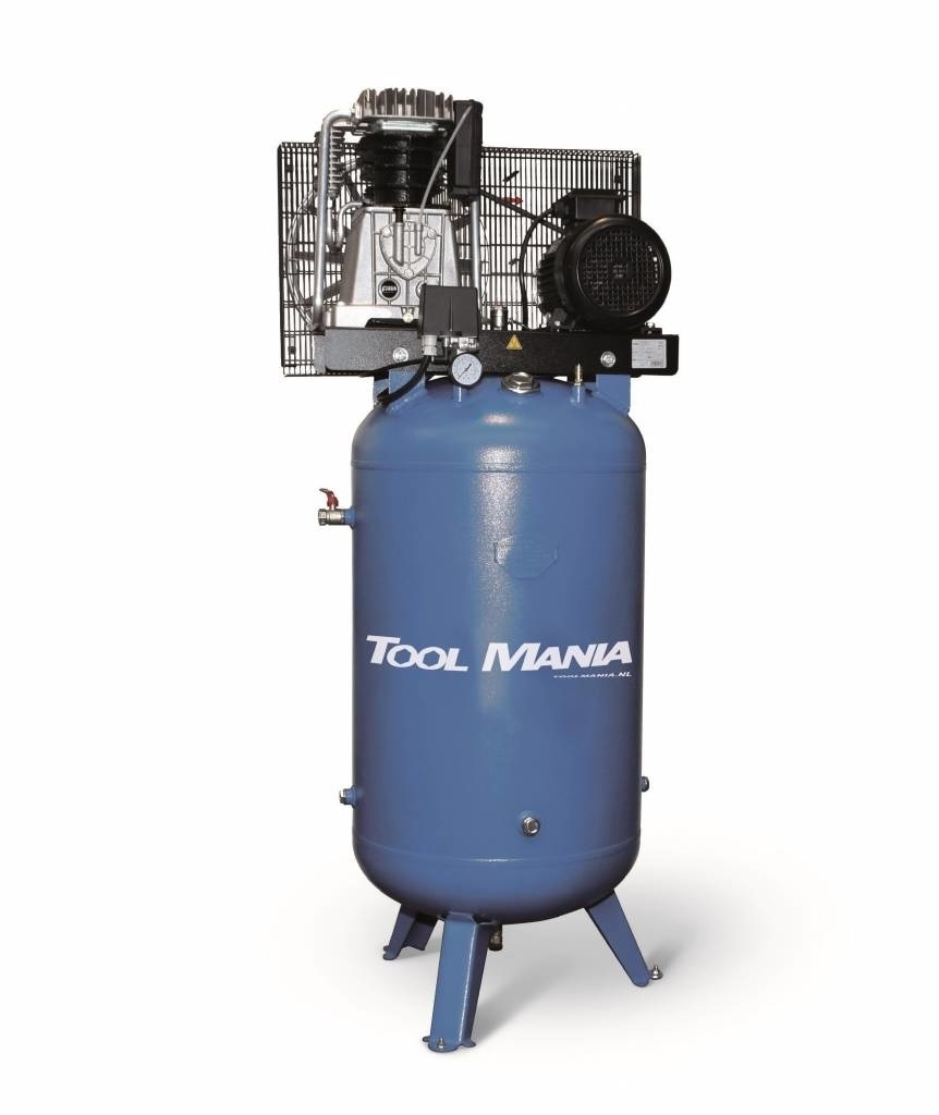 TM 90 Liter Compressor met verticale tank 3 Pk, 400 V